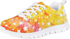 MARSVOVO First Shoes for Walking Boy Girl Athletic Lightweight Flexible Lace-up - Image 3