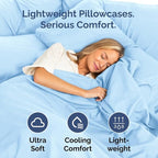 Queen Pillow Cases Set of 6 - Image 3