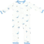 KYTE BABY Unisex Rayon Made From Bamboo Zippered Rompers 0-24 Months by KYTEBABY