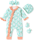 Aalizzwell Baby Girls Romper Outfit Fall Winter Clothes by Aalizzwell