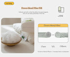 Toddler Pillow for 2, 5 Years Old-11”x 17”-100% Cotton Machine Washable Soft - Image 5