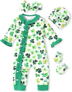 Aalizzwell Baby Girls Romper Outfit Fall Winter Clothes by Aalizzwell