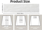 FEXIA White Gauze Cheesecloth Table Runner Spring Wedding Decor - Image 2