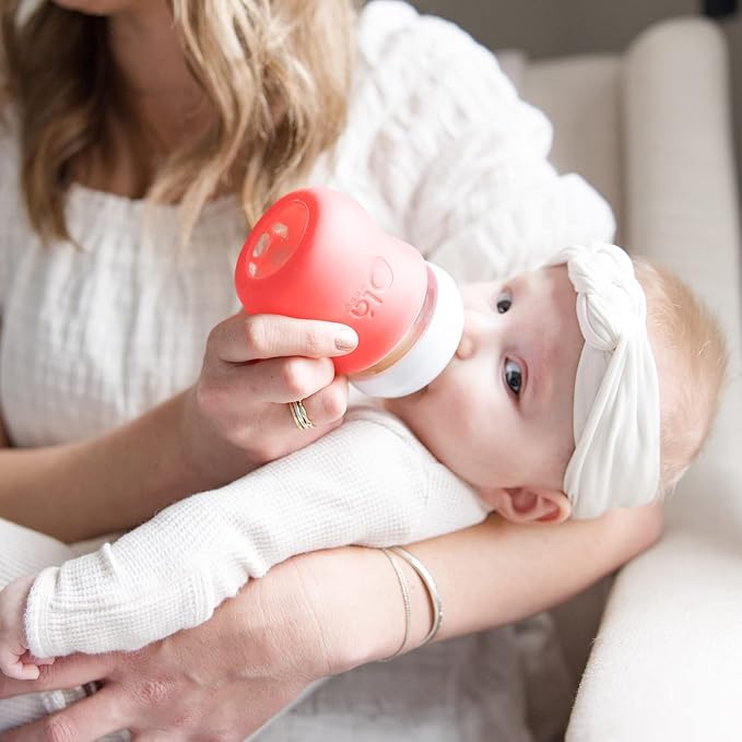 Olababy Silicone Sleeve for Avent Natural Glass Baby Bottles - Image 6