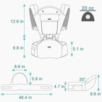 FRUITEAM 6-in-1 Baby Carrier - Image 9