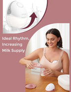 Momcozy Breast Pump Hands Free Mobile Style | M6, Wearable Breastfeeding Pump - Image 4