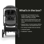 Bugaboo Kangaroo All-Terrain Single-to-Double Tandem Stroller - Image 6