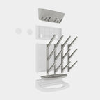 IEEK Baby Bottle Drying Rack, Space Saving Countertop Drying Rack - Image 2