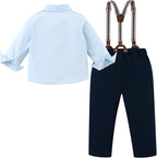 Toddler Boy Outfit Boy Dress Shirt - Image 6