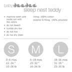 baby deedee Sleep nest Teddy Baby Sleeping Bag Sack - Image 4