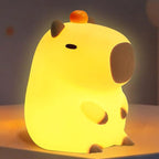 Capybara Night Light, Cute Tangerine LED Squishy Novelty Animal Night Lamp - Image 8