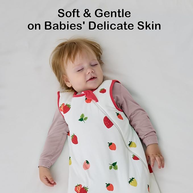 BubblePanda Rayon Made from Bamboo Sleep Sack 6-12 Months 0.5 Tog Soft - Image 4