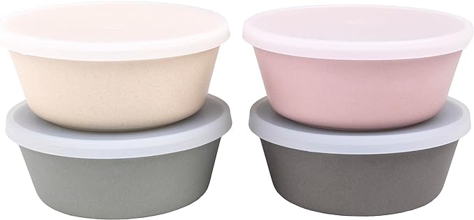 WeeSprout Bamboo Kids Bowls by WeeSprout