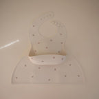 mushie Silicone Baby Bib | Adjustable Fit Waterproof Bibs - Image 3