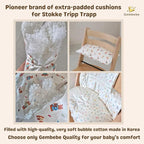 Waterproof & Compatible Stokke Tripp Trapp Cushion Set - Image 6