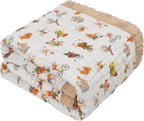 Organic Cotton Muslin Baby Blanket by Natchiketa