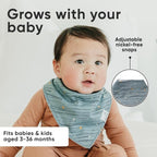 Copper Pearl 4 Pack Soft Cotton Baby Bibs - Image 5