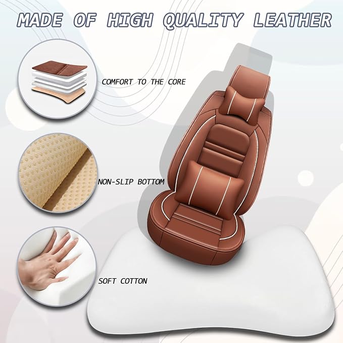 Car Seat Covers for Lexus Car rx350 2007-2024 | 5-Seats Seat Covers, Waterproof - Image 4