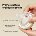Silicone Bottle Nipples for Natural Baby Bottle, Slow Flow, Replacement Bottle - Image 3