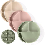 WeeSprout Suction Plates with Lids by WeeSprout