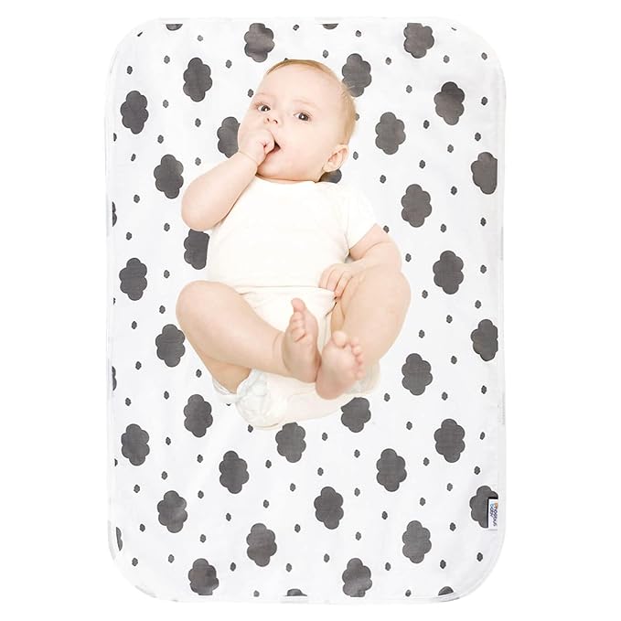 Baby Diaper Changing Pad, 21 5/8" x 31.5" Waterproof Changing Pad Liners 2Pack by PHOEBUSBABY