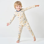 pureborn Baby Toddler Kids Viscose from Bamboo Pajamas Set Pjs 2pcs 18M-8Y - Image 3