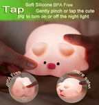 Cute Pig Lamp, Fun Lying Flat Pig Night Light, LED Squishy Animal Novelty Lamp - Image 4