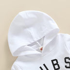 2Pcs Baby Boys Hoodie Tops Pants Set Dinosaur Deer Print Sweatsuit Fall Winter - Image 2