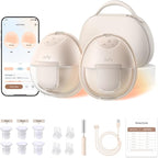 eufy Security Heated Wearable Breast Pump S1 Pro, Slim Hands-Free by eufySecurity