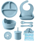 Silicone Baby Feeding Set, Travel Bag - Image 9