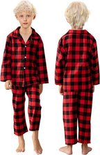 Schbbbta Family Matching Pajamas Holiday Sleepwear Long Sleeve Pjs Sets - Image 6