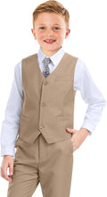 Boys’ Formal Suit 5 Piece Set, Toddler Tuxedos by KEYWANTS