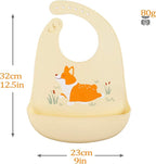 Baby Silicone Feeding Bibs - Image 3