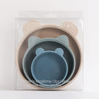 Ali+Oli Children's Stackable Snack Bowl Set BPA Free Food-Grade Silicone Bowls - Image 9