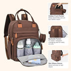 BabbleRoo Diaper Bag Backpack - Image 5