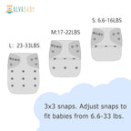 ALVABABY 6 Pack Cloth Diaper - Image 3
