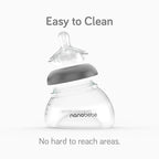 Nanobebe Breastmilk Bottle, Breastfeeding Newborn Breast Like, Anti Colic - Image 6