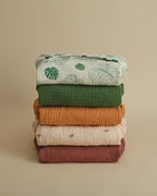 Blissful Diary Muslin Mini Crib Sheets, Pack and Play Mattress Sheets Fitted - Image 5