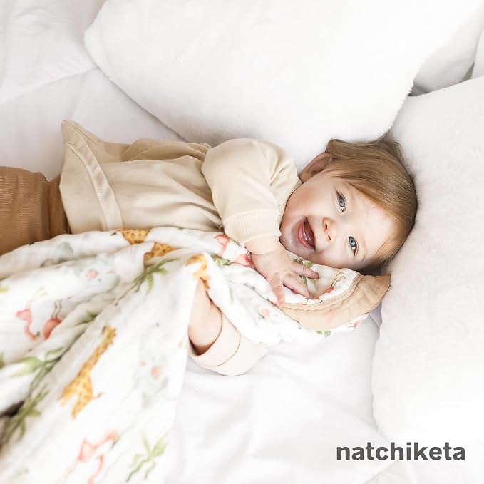 Organic Cotton Muslin Baby Blanket - Image 8