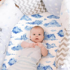 4 Pack Breathable Bassinet Sheets - Image 4