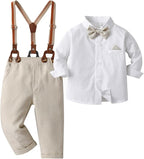 Boarnseorl Baby Boys Pants Sets, Toddler Gentleman Outfits, Infant Long Sleeve by Boarnseorl