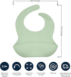 Personalized Silicone Bib and Spoon Set - Image 4