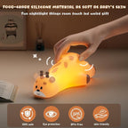 Cute Giraffe Night Light for Kids，3-Level Dimmable Nursery Nightlight, Silicone - Image 3