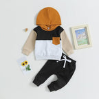 2Pcs Baby Boys Hoodie Tops Pants Set Dinosaur Deer Print Sweatsuit Fall Winter - Image 6