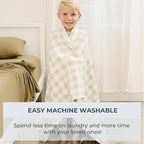 Pobibaby Premium Baby Blanket, Soft Stretchy Quilt - Image 6