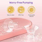 Nuliie 8PCS Silicone Flanges Insert Replacement Kit, Flange Sizing Kit - Image 3