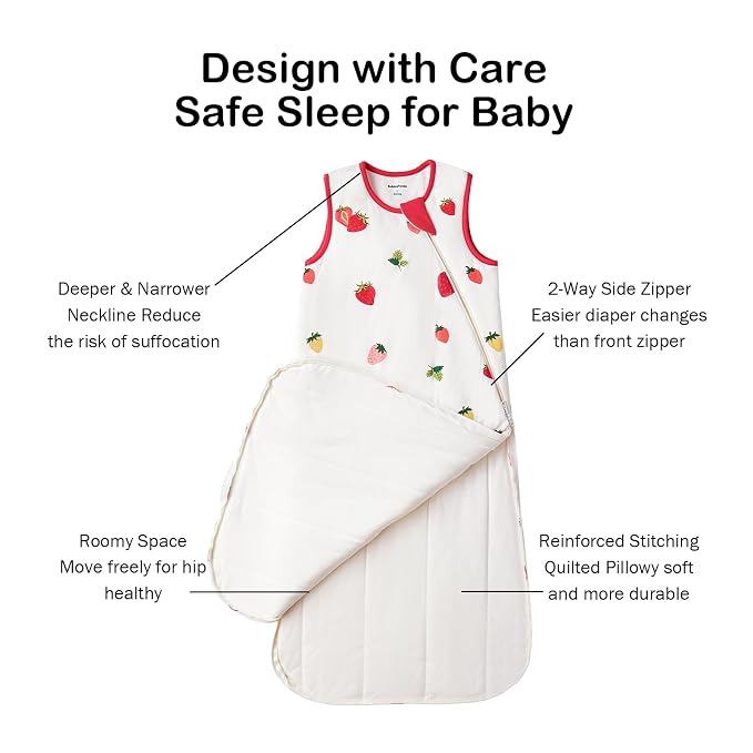 BubblePanda Rayon Made from Bamboo Sleep Sack 6-12 Months 0.5 Tog Soft - Image 3