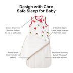 BubblePanda Rayon Made from Bamboo Sleep Sack 6-12 Months 0.5 Tog Soft - Image 3