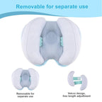 KAKIBLIN Baby Head Neck Support Pillow, 2 in 1 Banana Neck Pillow - Image 5