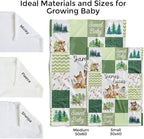 MDPrints Personalized Woodland Baby Blankets - Image 5